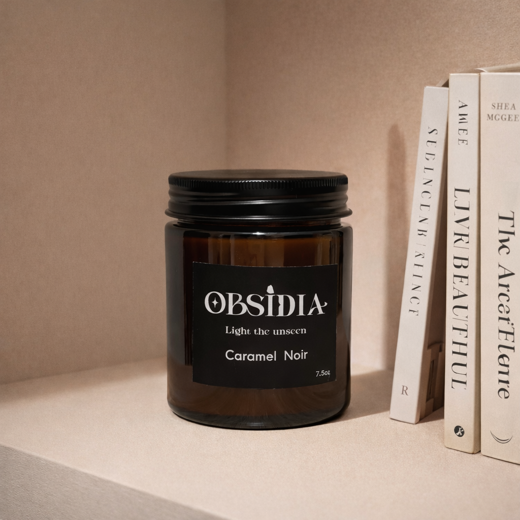 Sienna | Noir Collection 7.5oz Αρωματικό Κερί Σόγιας