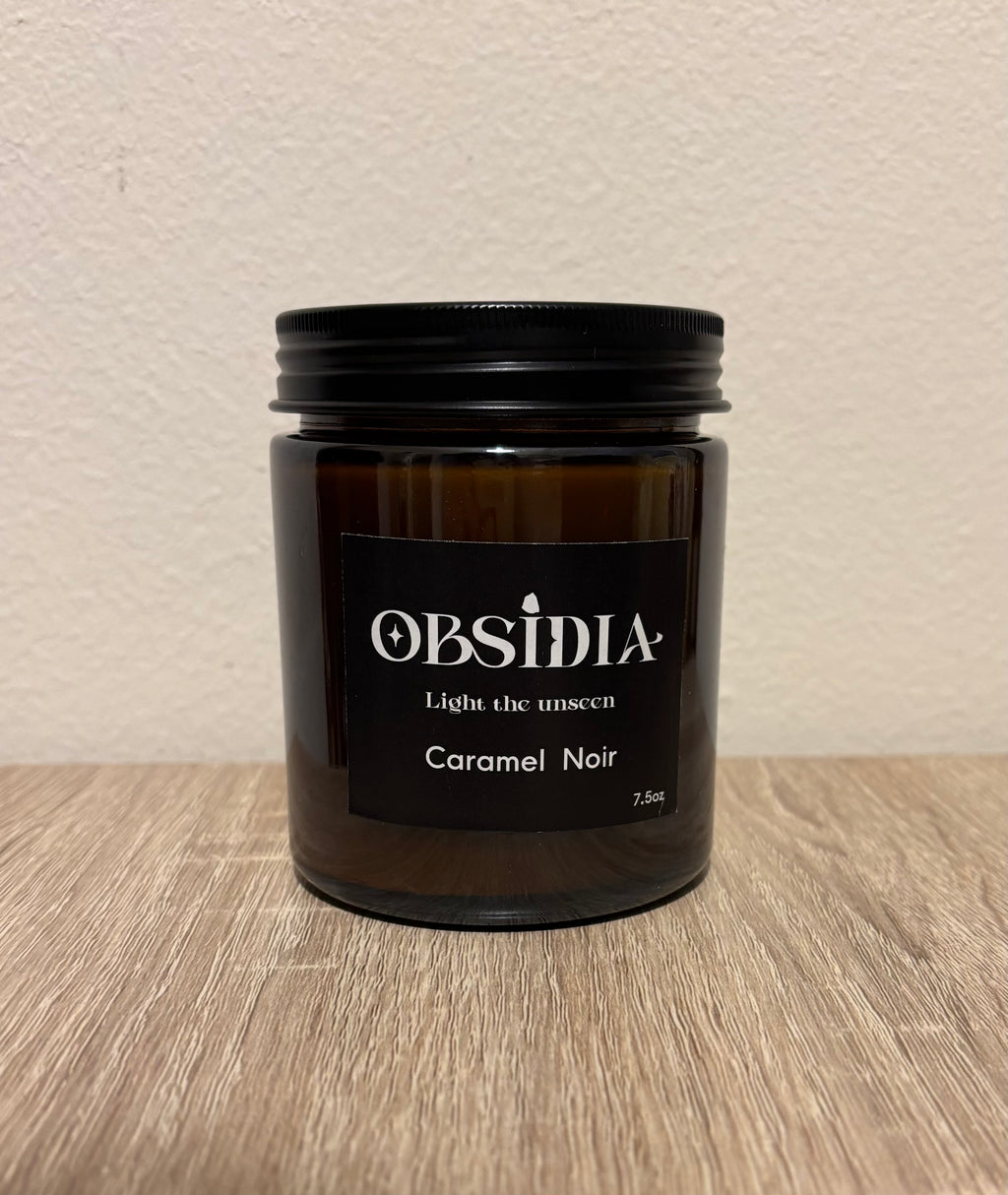 Sienna | Noir Collection 7.5oz Αρωματικό Κερί Σόγιας