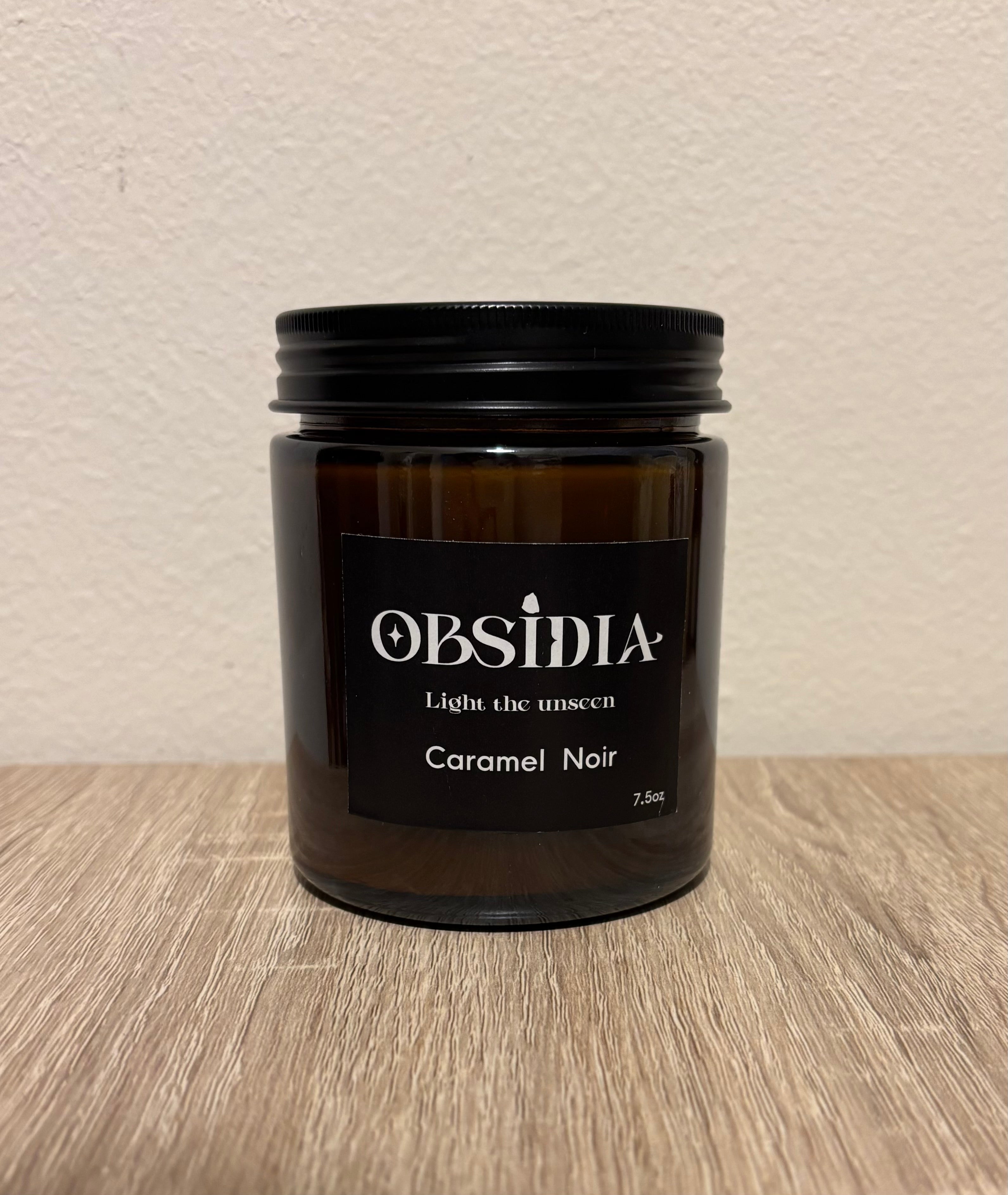 Sienna | Noir Collection 7.5oz Αρωματικό Κερί Σόγιας