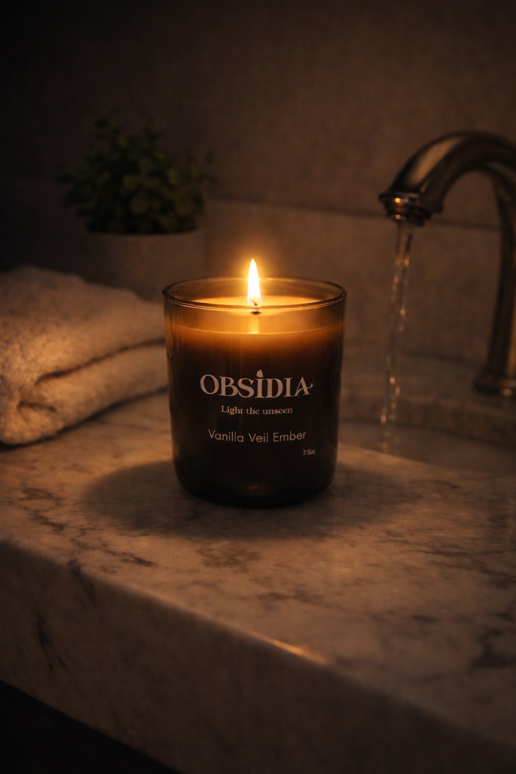 Midnight | Noir Collection 7.5oz Αρωματικό Κερί Σόγιας