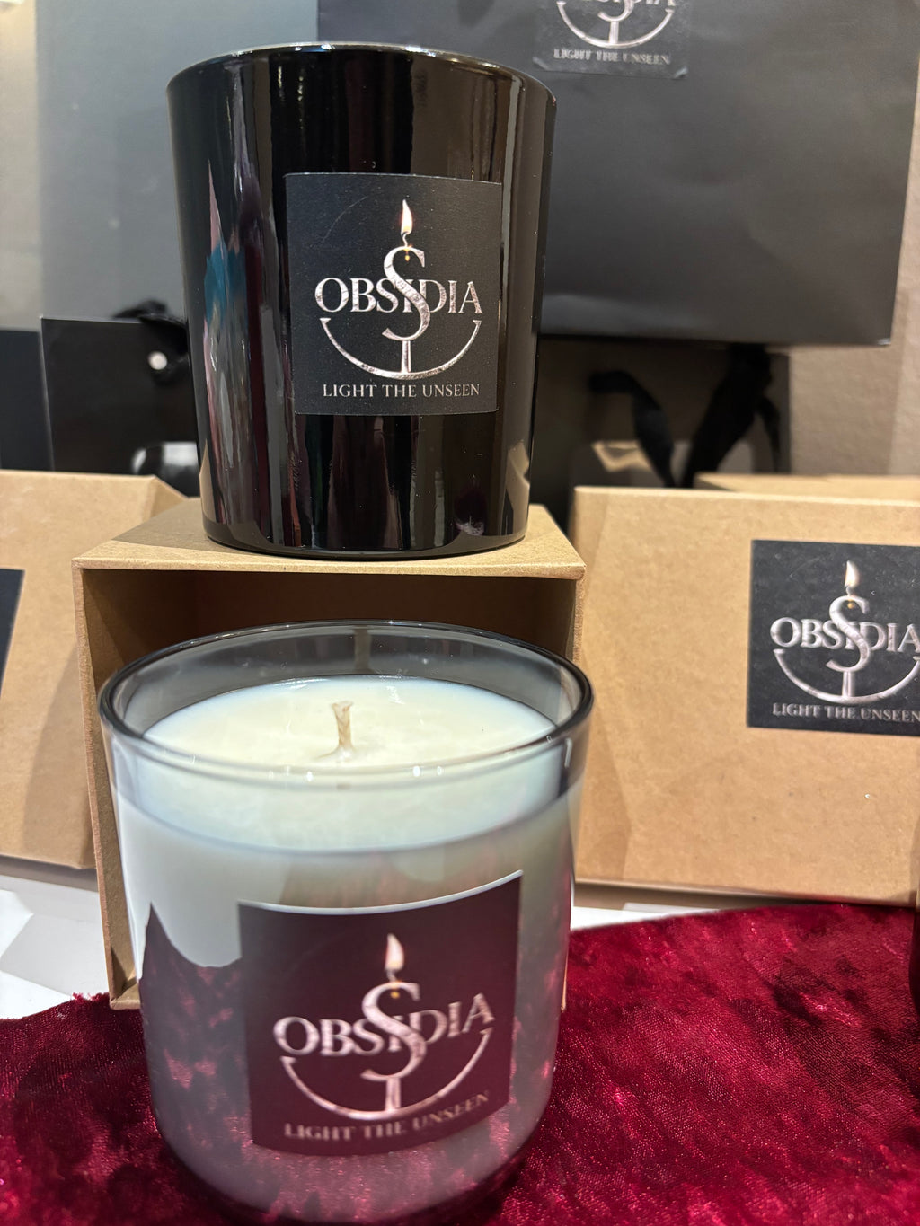 Smokey Black | Κερί Σόγιας